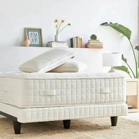 Matelas à ressorts ensachés extra ferme de qualité professionnelle, taille King Size, Colchones Ortopedicos, matelas en mousse à mémoire de forme en gel