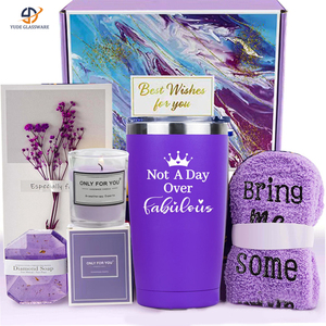 <span class=keywords><strong>Ensemble</strong></span> cadeau de décoration intérieure professionnel ODM pour femmes avec bougie parfumée à la lavande pour la décoration de maison modèle - Product Image 3
