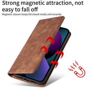 Para <span class=keywords><strong>Samdung</strong></span> S24 PU TPU Funda de teléfono móvil con ranura para tarjeta de cuero, Funda de teléfono de cuero con tapa a prueba de golpes para Samsung S24 Ultra - Product Image 2