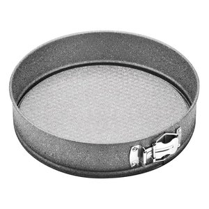 แม่พิมพ์เค้กเหล็กเคลือบสารกันติดพร้อมสายรัดสปริงฟอร์ม (18 ซม.) BAKEWARE PETRAVERA สีเทา AP000048 - Product Image 1