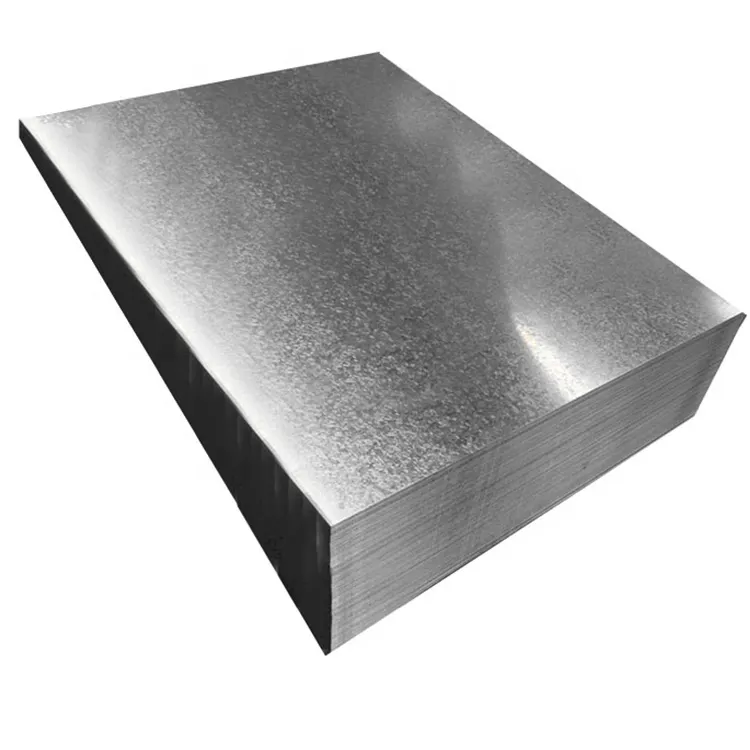 Hot Dipped Gi Plain Metal Sheet 1.2mm Thickness 12 14 16 18 20 22 24 26 28 Gauge Galvanized Steel Sheet