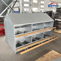 Ventes directes d'usine anti-corrosion durable de haute qualité personnalisable poulailler nid d'oeufs nid d'oeufs artificiel