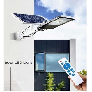 ไฟถนน LED พลังงานแสงอาทิตย์ 300 วัตต์ พร้อมเซ็นเซอร์ + รีโมทคอนโทรล สำหรับสวนสนุก ติดตั้งบนเสาหรือผนัง ใช้งานได้ 6-8 ชั่วโมง รุ่น TSSL ซีรีส์ TRISTAR รับประกัน 2 ปี - Product Image 4