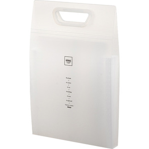 Portable Exam Paper Storage Bag 13 Grids Plastic Large Capacity With Accordion Closure For Certificate Organizing - Product Image 1
