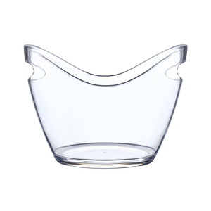 Seau à glace ovale en plastique avec impression logo - Product Image 5