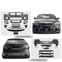 Kit de carrosserie M tech style M-sports pièces de pare-chocs de voiture pour BMW série 5 F10 2010-2017 jupes latérales de pare-chocs arrière kit de carrosserie de pare-chocs avant
