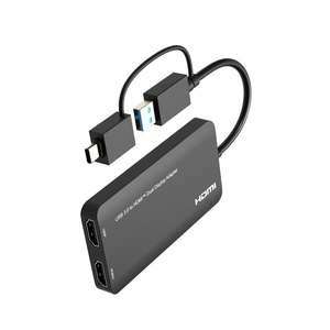 Adattatore grafica Video USB 3.0 USB-A o USB-C a Dual per HDMI per Tablet pz - Product Image 5