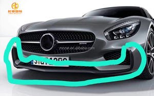 Lèvre avant de style VR <span class=keywords><strong>2022</strong></span>-<span class=keywords><strong>AMG</strong></span> pour pare-chocs Mercedes-Benz <span class=keywords><strong>AMG</strong></span> GT - Product Image 4