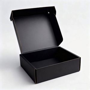 Custom Logo Eco-Friendly Corrugated Kraft Paper Shipping <b>Box</b> Tear Zipper Recycled Materials for Garment Industry Fur <b>Socks</b> - Product Image 3