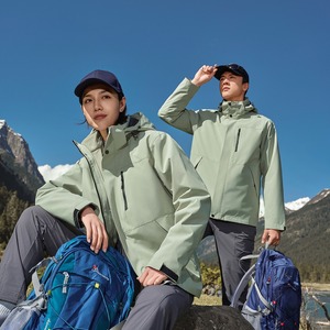 Veste coupe-vent unisexe 3 en 1 en polaire Silver Fox pour l'hiver 2024, avec doublure chaude, idéale pour la randonnée, l'alpinisme, le cyclisme et les sports de neige - Product Image 1