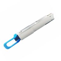 QSFP-DD 400GBASE-DR4 PAM4 1310nm 500m DOM MPO Modul Transceiver Serat Ganda Multi-mode untuk Interkoneksi Pusat Data Berkecepatan Tinggi