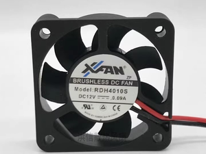 Rdh4010s <span class=keywords><strong>xfan</strong></span> Dc12v 0.09A 4010มม. ระบบระบายความร้อนแบบ2สาย - Product Image 1