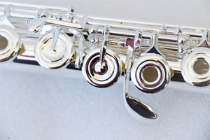 Bon marché, flûte étudiante, flûte métallique d'usine, instrument de musique, flûte transversale - Product Image 3