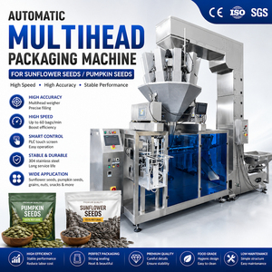 Sunflower Pumpkin Seeds Packing Machine Automatic Premade Doypack Bag Filling Sealing Equipment for Sesame Snack Granule Food - Product Image 1