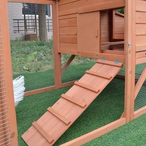 Gaiola Portátil à Prova d'Água para Galinhas com Espaço para Correr, Rodas e Caixa de Ninho - Product Image 5