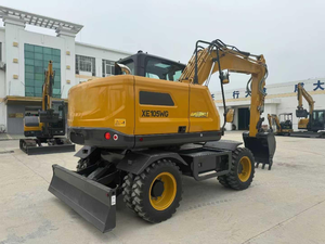 Excavatrice de chantier 10,5 tonnes 74 kW XE105WG Excavatrice sur pneus avec une capacité de godet de 0,45 m³ - Product Image 6