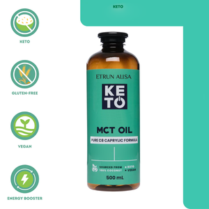 Private label 100% puro <span class=keywords><strong>olio</strong></span> <span class=keywords><strong>di</strong></span> MCT C8 organico chetosi integratore per il cibo - Product Image 4