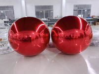 2025 Tente Gonflable Imperméable et Résistante aux Intempéries, Type Boule Miroir et Globe de Neige, Arche de Ballons, Logo Personnalisé, Installation Facile, Fournitures de Fête