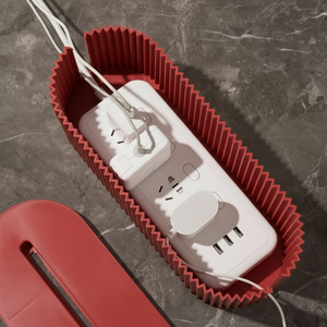 Boîte de <span class=keywords><strong>rangement</strong></span> et de gestion des câbles en plastique MONR, gain de place, avec organisateur de câbles, boîte de <span class=keywords><strong>rangement</strong></span> pour câbles, boîte de gestion des câbles - Product Image 1