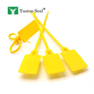 YTPS002 Étiquette de sécurité à verrouillage automatique avec logo personnalisé écologique - Product Image 1