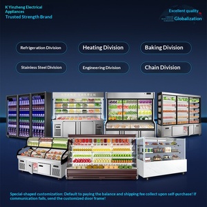 Equipo de Refrigeración de Doble Temperatura para Restaurantes Comerciales YINZHENG, Refrigerador Exhibidor de Frutas y <span class=keywords><strong>Verduras</strong></span> con Estantes - Product Image 6