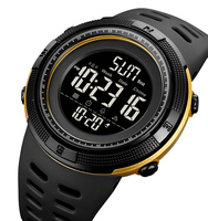 Montre-bracelet numérique de sport camouflage verte pour homme SKMEI 2070, étanche 50m, vente en gros