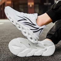 Chaussures de course pour hommes, baskets de sport confortables pour l'extérieur, chaussures athlétiques respirantes pour hommes, chaussures de marche et de jogging