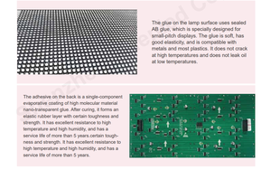 ป้ายดิจิทัลกลางแจ้ง P2.5 และจอแสดงผล LED ขนาด 320x160 มม. โมดูล LED SMD1415 - Product Image 6