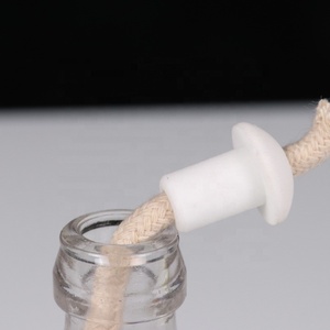 <span class=keywords><strong>Lampe</strong></span> <span class=keywords><strong>à</strong></span> huile Wick avec support en céramique en fibre de verre pour bouteille de vin pour bougies et accessoires de parfum - Product Image 4