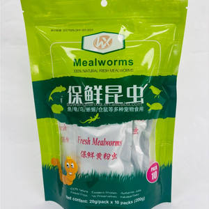 Gusanos de harina amarillos frescos y ricos en proteínas - Estimulan el crecimiento en anfibios - Product Image 3