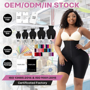 <span class=keywords><strong>Short</strong></span> Gainant Taille Haute 2 <span class=keywords><strong>en</strong></span> 1 Post-Accouchement avec Compression Ventre Plat pour Femmes - Product Image 5