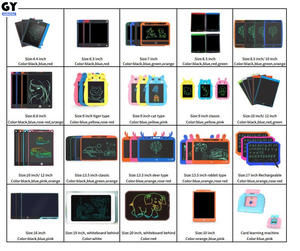 Tablette d'écriture LCD 8,5 pouces pour enfants, tableau de dessin <span class=keywords><strong>magique</strong></span>, <span class=keywords><strong>ardoise</strong></span> de message, jouets de dessin pour enfants - Product Image 2