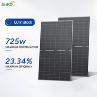Panel Surya Bifasial Tipe-N 600W/650W Efisiensi 23% Garansi 12 Tahun, Tersedia di EU, Kit Sistem PV untuk Rumah & Industri
