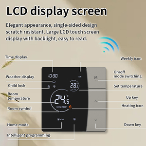Nueva llegada de control central inteligente con botones simples Alexa <span class=keywords><strong>Google</strong></span> Home App Control para el hogar Wifi controlador inteligente - Product Image 4