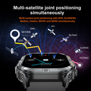 Nuevo Reloj Inteligente K72 con GPS, Brújula, Linterna, Batería de 580 mAh, Resistente al Agua 3ATM, Reloj Inteligente Deportivo para Exteriores para Hombres - Product Image 3