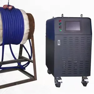 Equipamento de aquecimento de indução de tubulação, articulação, alívio de estresse, tratamento de calor, máquina de pwht