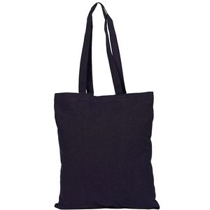 Black Fashion Shopping Print Canvas Tote <b>Bag</b> Reusable Custom <b>Bags</b> Wholesale With Logo - Product Image 3