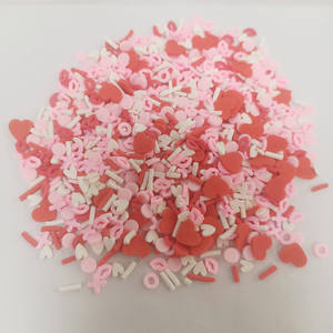 Valentine polymère <span class=keywords><strong>argile</strong></span> confettis bonbons arrose pour slime bricolage artisanat décoration - Product Image 3