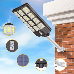 Farola Solar Integrada de Alto Brillo, Carcasa de ABS, IP65 Impermeable, LED de Larga Duración, Controlador Inteligente, Alimentada por Batería, CE NJ-B - Product Image 1