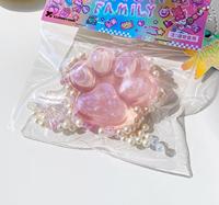 TPR fait à la main doux pincement Squeeze Toy Taba Paw Squishy Donuts dessert jouets Fidget Toys Squeeze Mochi Squishy Poulet pour Noël