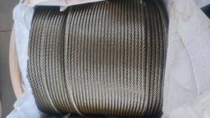 حبل سلكي مجلفن عالي الكربون من الفولاذ 6*19 + IWRC بقطر مختلف/رافعة حبال فولاذية Kingrope - Product Image 5