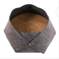 Produits haut de gamme Lit chaud pour animaux de compagnie Lit en feutre pour animaux de compagnie Panier
