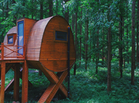 Maison modulaire préfabriquée en bois Kits pour enfants pour l'extérieur dans les parcs