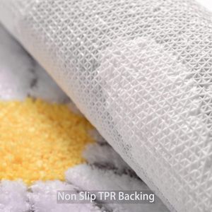 Alfombra de Baño de Lujo Personalizable de Fábrica, 40*60cm, Diseño a Cuadros, Fuerte Absorción de Agua, Antideslizante, para Uso en Interiores y Exteriores, Hoteles - Product Image 2
