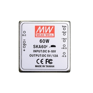 Fonte de Alimentação Chaveada MEAN WELL Série SKA 3.3/5/12/15V <span class=keywords><strong>DC</strong></span>-<span class=keywords><strong>DC</strong></span> 15/20/40/60W Conversor Industrial Tipo Encapsulado Entrada 9-<span class=keywords><strong>72V</strong></span> - Product Image 2
