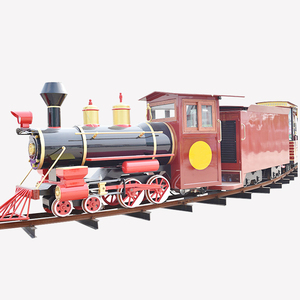 Design Attract Mobile Used Amusement Park Rides Manufactures Large Track And Trackless Tourist <b>Train</b> For Sale - Product Image 2