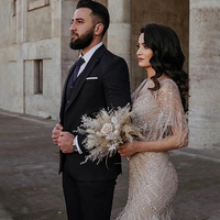 Nouvelle Robe de Soirée Chic et Sexy 2025 pour Invitée de Mariage, Dîner, Fête, Mère de la Mariée, avec Paillettes