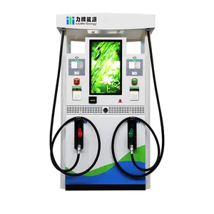 Loại mới ld58 2 sản phẩm 4 vòi phun xăng trạm xăng nhiên liệu Dispenser với màn hình LCD