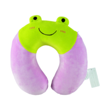 Oreiller de sommeil en mousse à mémoire de forme pour enfants avec design animal ludique pour voyages en avion Camping Hôtel et soins infirmiers