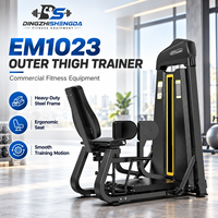 Machine d'extension latérale des cuisses en acier réglable pour la musculation et l'entraînement en force – Équipement de gym